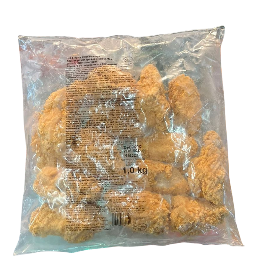 WIPASZ HOT SPICY CHIKEN WINGS 1KG